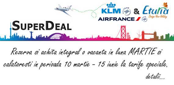 super oferta klm martie