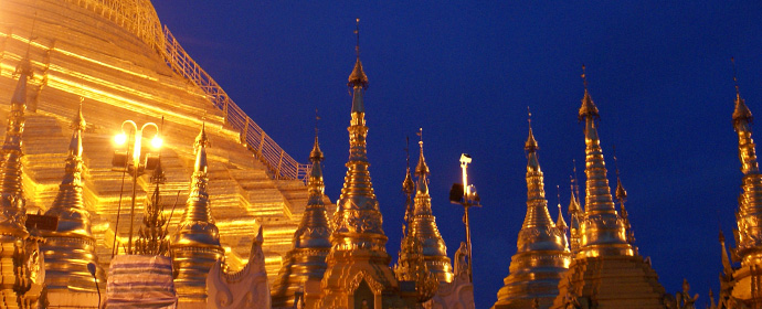 Pagoda Shwedagon Yangon Myanmar